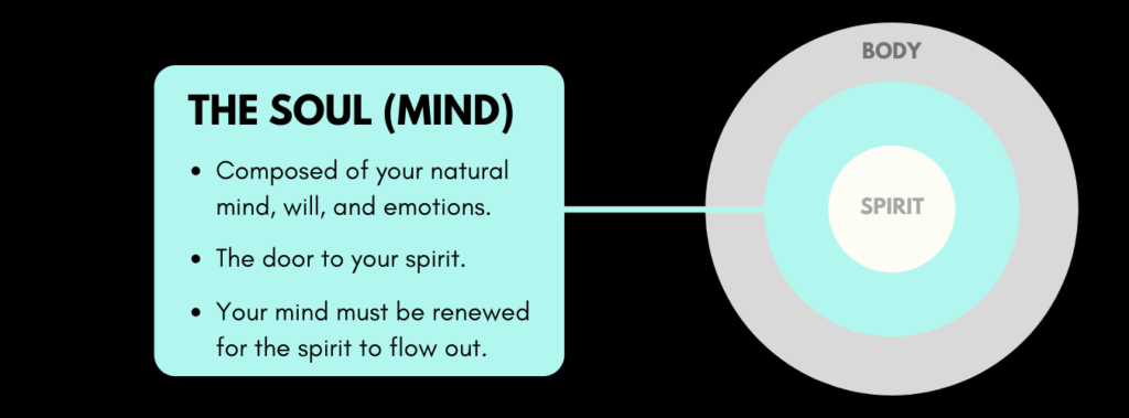 difference between soul and mind