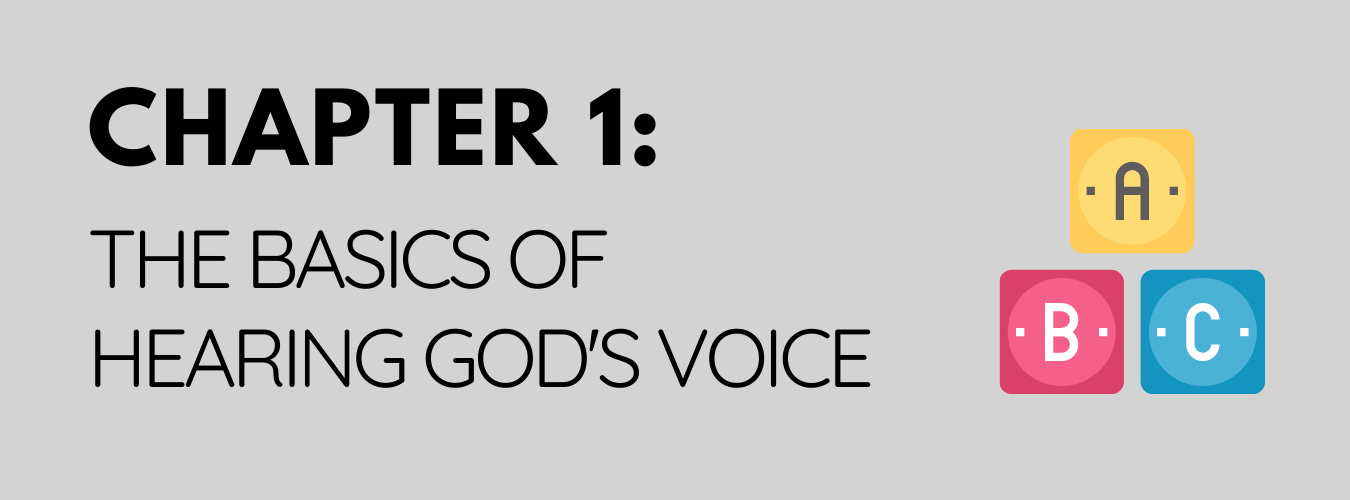 The basics of listening to God's voice