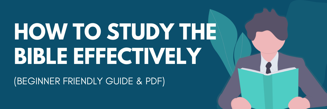 How To Study The Bible Effectively For Beginners PDF Guide